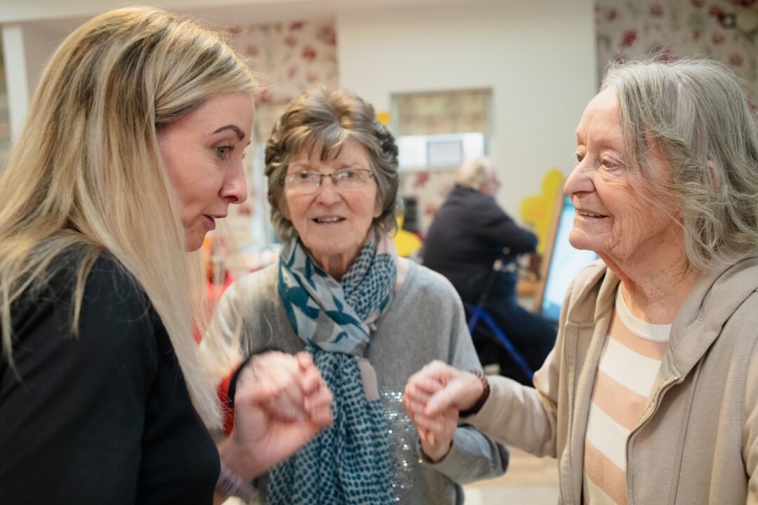seniors at event